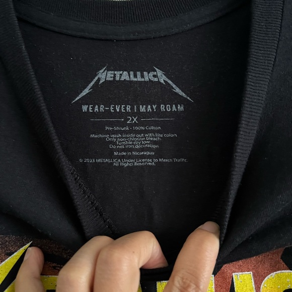 Metallica North American Tour Merchandise - Picture 3 of 3
